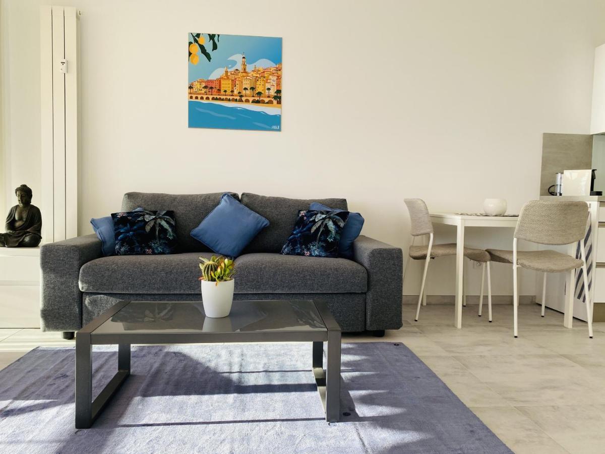 Le Vigia-Vue Mer-Terrasse-Climatisation-Parking Μεντόν Εξωτερικό φωτογραφία
