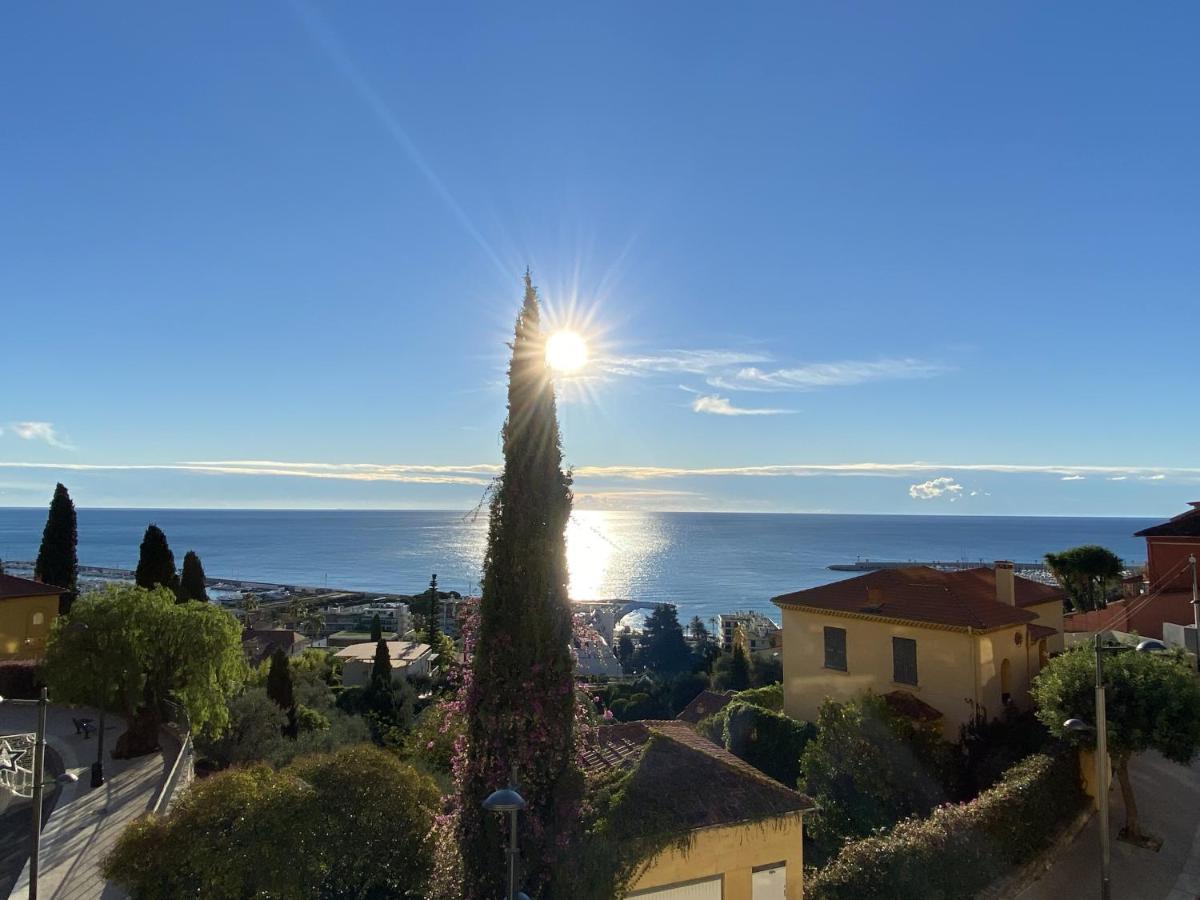 Le Vigia-Vue Mer-Terrasse-Climatisation-Parking Μεντόν Εξωτερικό φωτογραφία