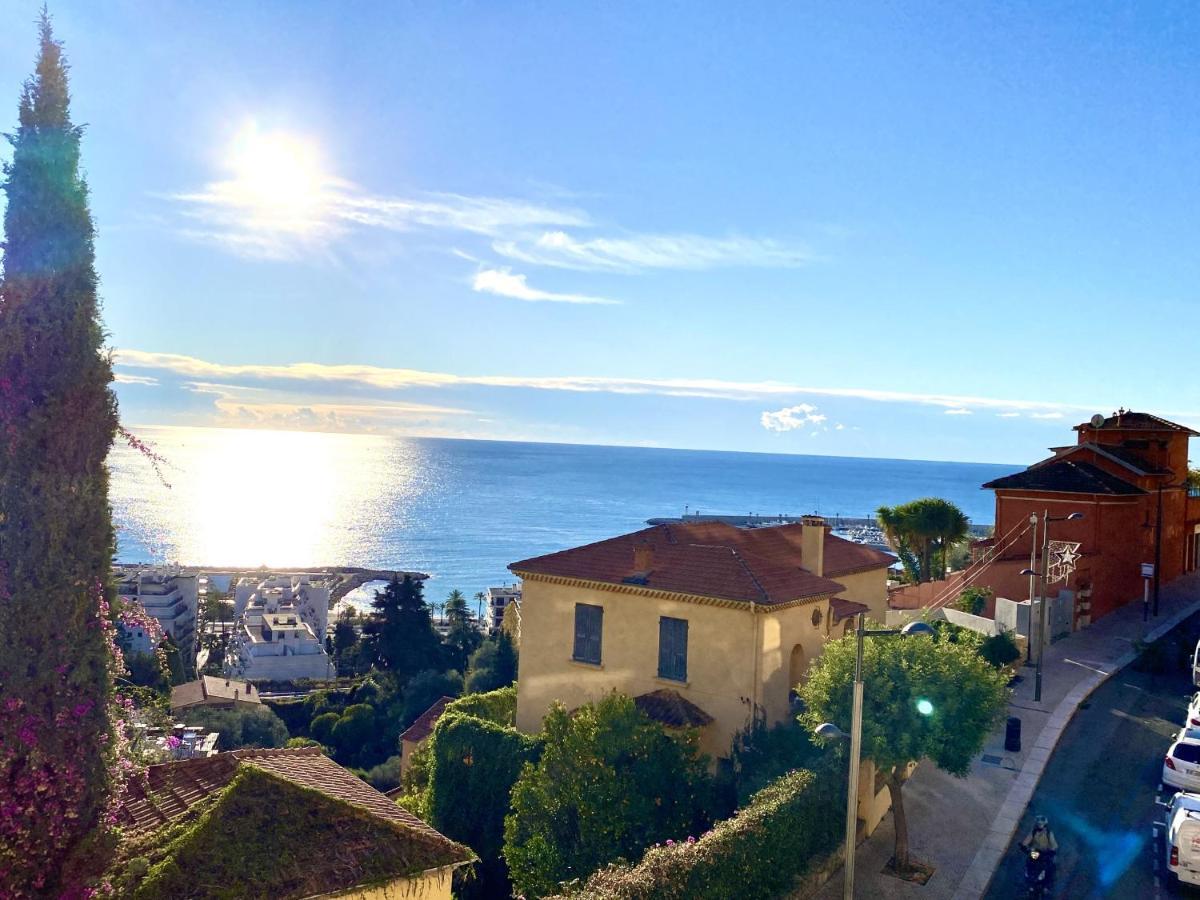 Le Vigia-Vue Mer-Terrasse-Climatisation-Parking Μεντόν Εξωτερικό φωτογραφία
